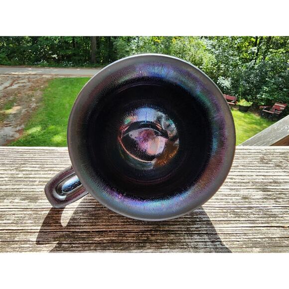 Tenmo tenmokiln - there’s a nebula in that coffee cup Tea/coffee Set With Box - Picture 2 of 8